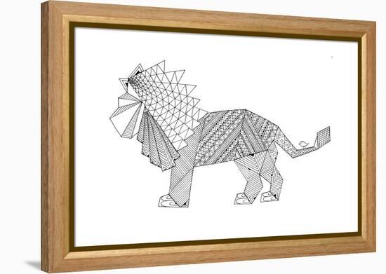 Origami 12-Neeti Goswami-Framed Stretched Canvas