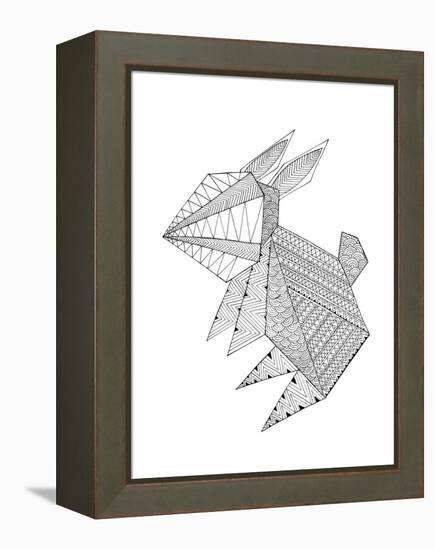 Origami 4-Neeti Goswami-Framed Stretched Canvas