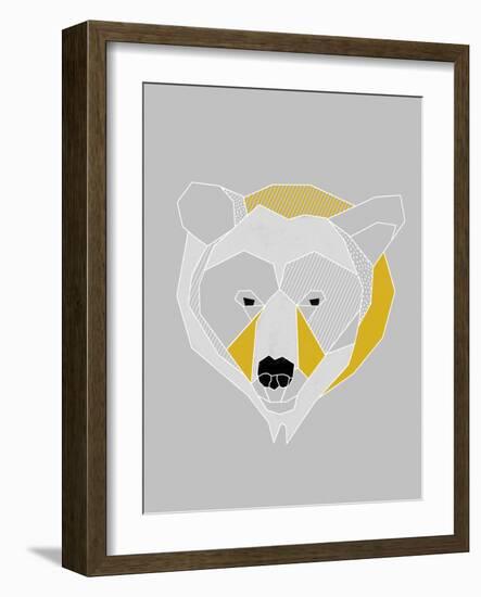 Origami Bear - Portrait-null-Framed Giclee Print