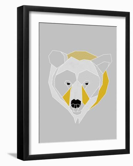 Origami Bear - Portrait-null-Framed Giclee Print