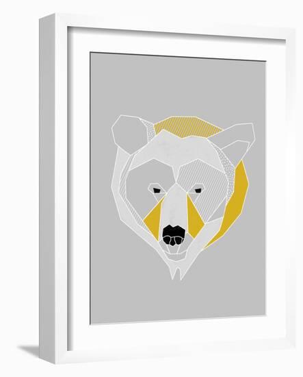 Origami Bear - Portrait-null-Framed Giclee Print