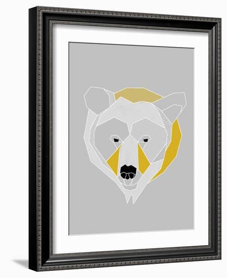 Origami Bear - Portrait-null-Framed Giclee Print