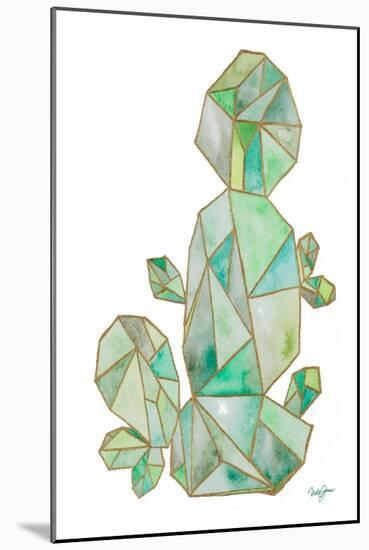 Origami Desert Cactus-Nola James-Mounted Art Print
