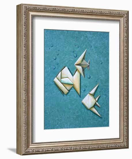 Origami School-Cindy Thornton-Framed Art Print