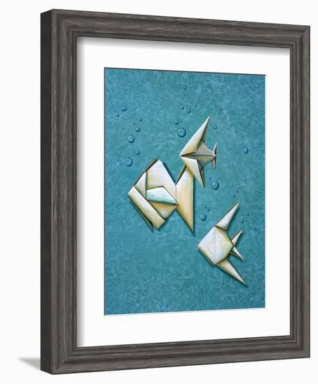 Origami School-Cindy Thornton-Framed Art Print