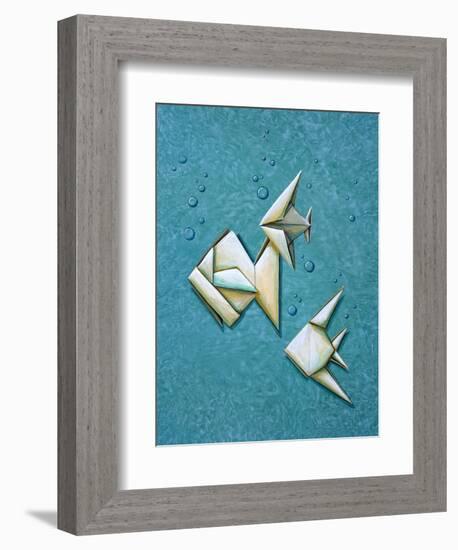 Origami School-Cindy Thornton-Framed Art Print