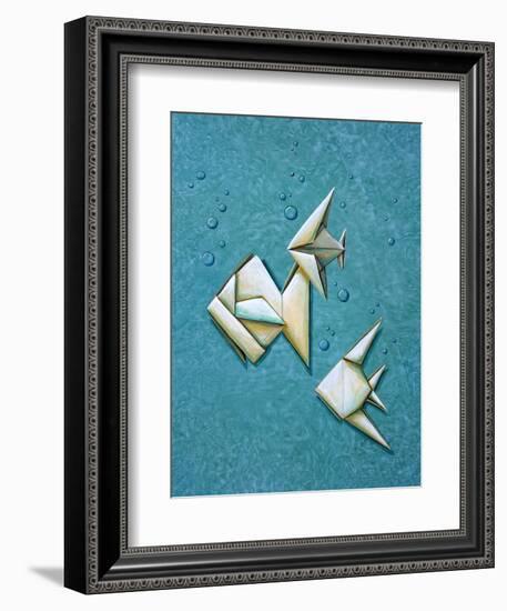 Origami School-Cindy Thornton-Framed Art Print