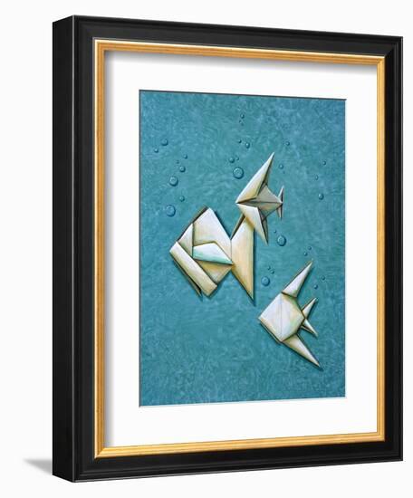 Origami School-Cindy Thornton-Framed Art Print