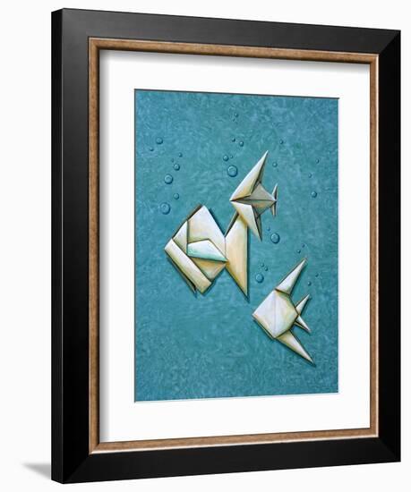 Origami School-Cindy Thornton-Framed Premium Giclee Print