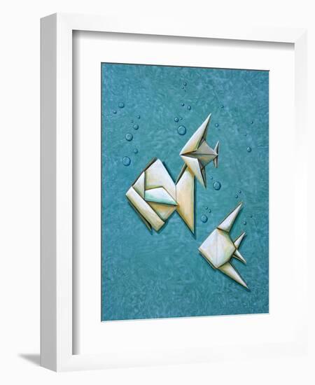 Origami School-Cindy Thornton-Framed Premium Giclee Print