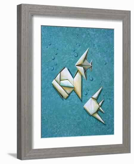 Origami School-Cindy Thornton-Framed Art Print