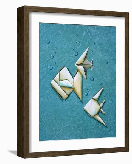 Origami School-Cindy Thornton-Framed Art Print