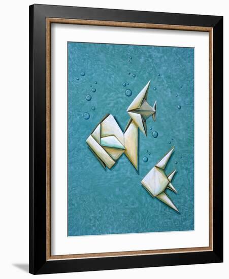 Origami School-Cindy Thornton-Framed Art Print