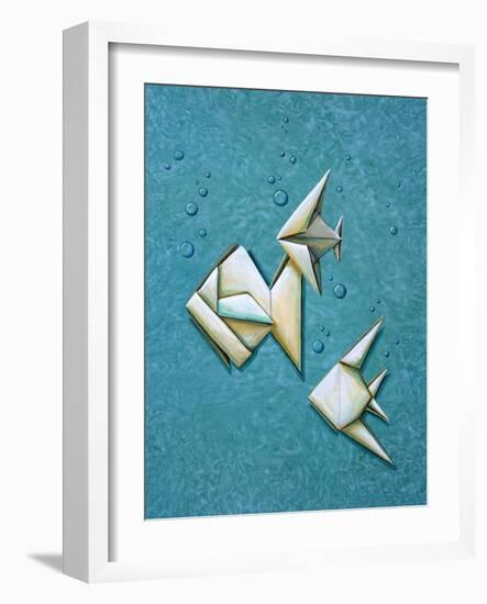 Origami School-Cindy Thornton-Framed Art Print