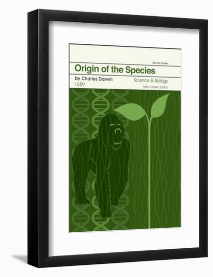 Origin of the Species-null-Framed Art Print