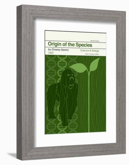 Origin of the Species-null-Framed Art Print