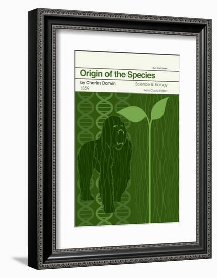 Origin of the Species-null-Framed Art Print