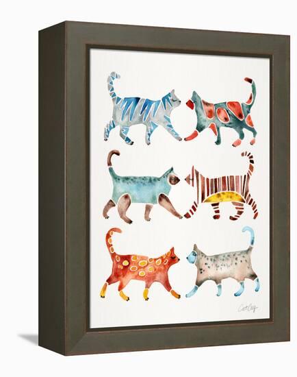 Original Cat Collection-Cat Coquillette-Framed Premier Image Canvas