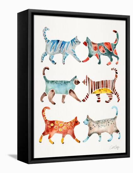 Original Cat Collection-Cat Coquillette-Framed Premier Image Canvas