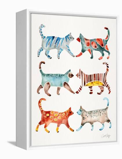 Original Cat Collection-Cat Coquillette-Framed Premier Image Canvas