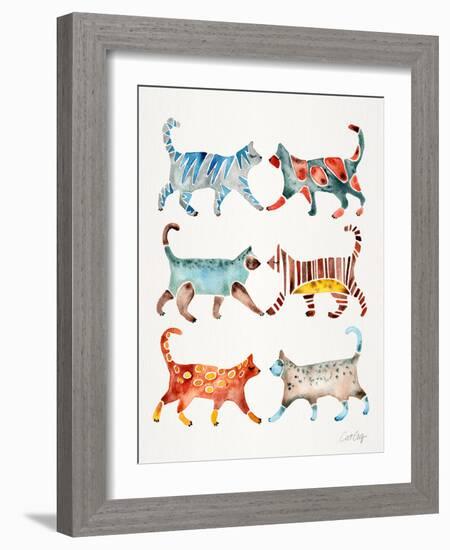 Original Cat Collection-Cat Coquillette-Framed Giclee Print