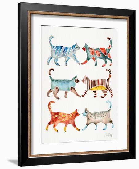 Original Cat Collection-Cat Coquillette-Framed Giclee Print