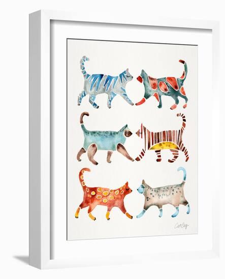 Original Cat Collection-Cat Coquillette-Framed Giclee Print