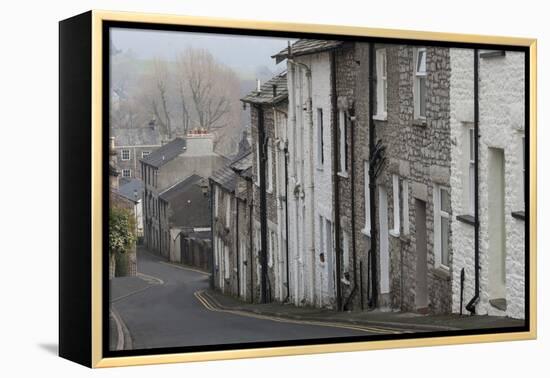 Original Cottages in Captain French Lane, Old Kendal, South Lakeland-James Emmerson-Framed Premier Image Canvas