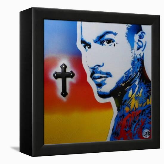 Original Gangster 2-Abstract Graffiti-Framed Premier Image Canvas