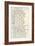 Original Manuscript of the Epilogue to the Idylls of the King, C1872-Alfred Lord Tennyson-Framed Giclee Print