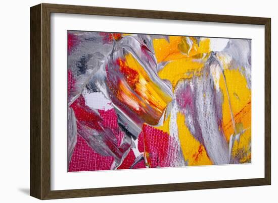 Original Oil Painting-null-Framed Art Print