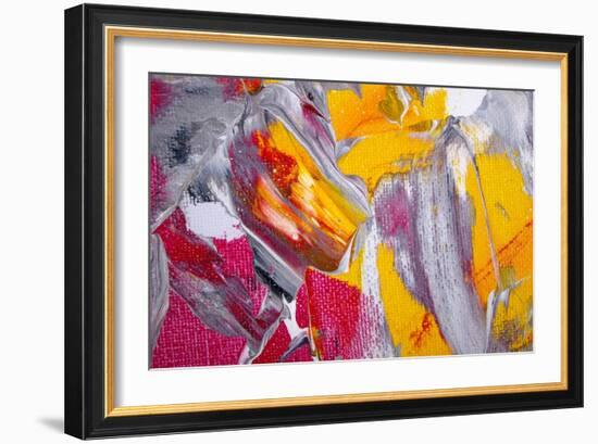 Original Oil Painting-null-Framed Art Print