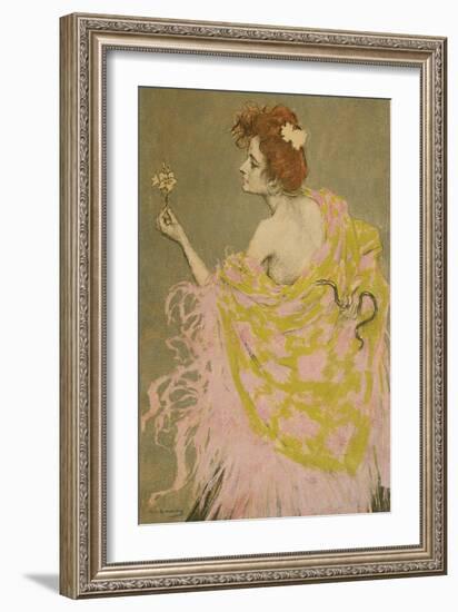 Original Sketch-Ramon Casas-Framed Giclee Print