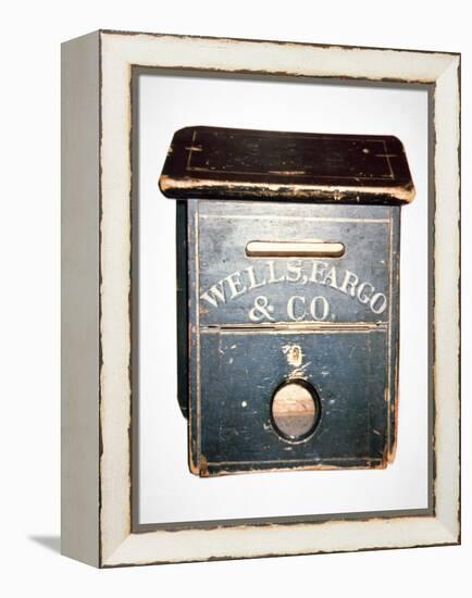 Original Wells Fargo and Co. Letter Box of the Old West, C.1880 (Wood)-American-Framed Premier Image Canvas