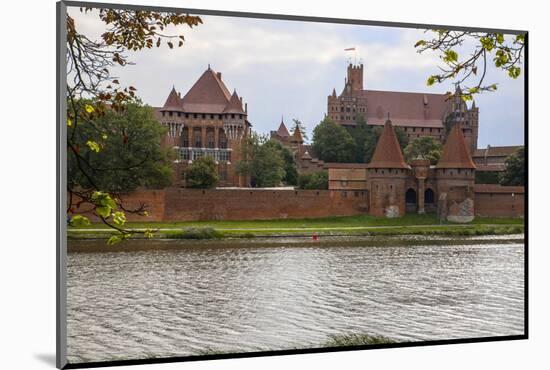 Originally built in the 13th century, Malbork was the castle of the Teutonic Knights-Mallorie Ostrowitz-Mounted Photographic Print
