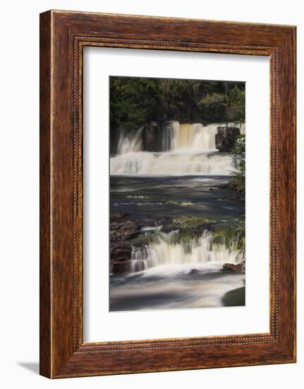 Orinduik Falls, Potaro-Siparuni Region, Brazil, Guyana Border, Guyana-Pete Oxford-Framed Photographic Print