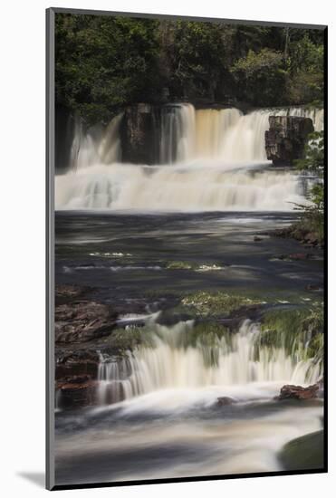Orinduik Falls, Potaro-Siparuni Region, Brazil, Guyana Border, Guyana-Pete Oxford-Mounted Photographic Print