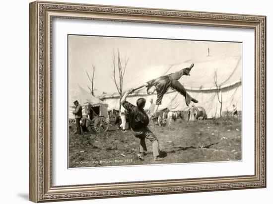 Oringtons, Circus Acrobats, 1915-null-Framed Art Print