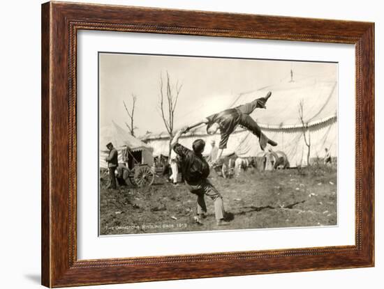 Oringtons, Circus Acrobats, 1915-null-Framed Art Print