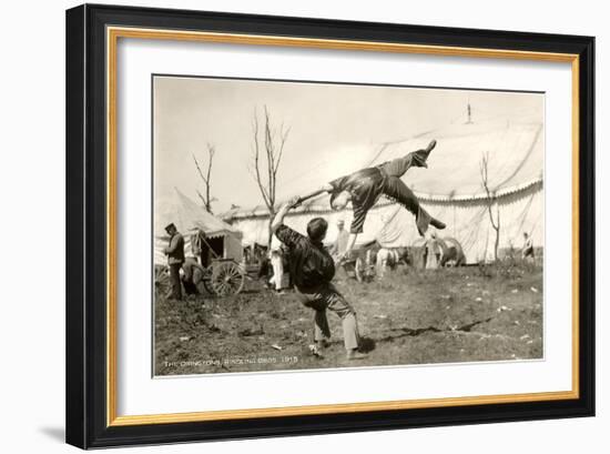 Oringtons, Circus Acrobats, 1915-null-Framed Art Print