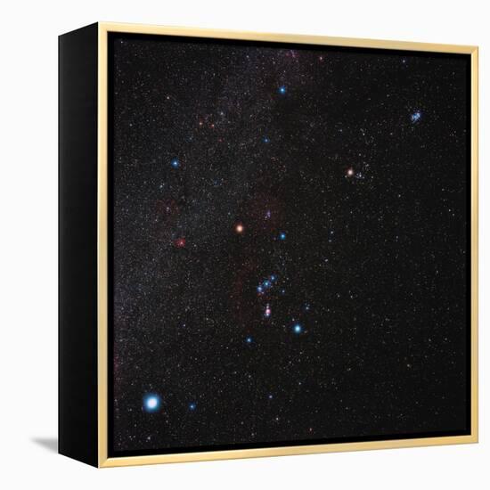 Orion Constellation-Eckhard Slawik-Framed Premier Image Canvas