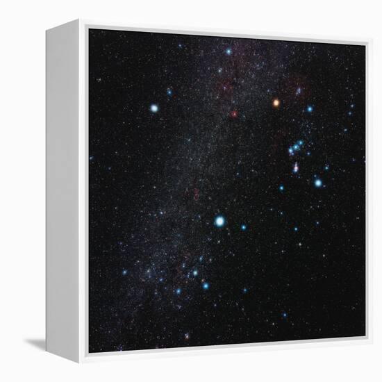 Orion Constellation-Eckhard Slawik-Framed Premier Image Canvas