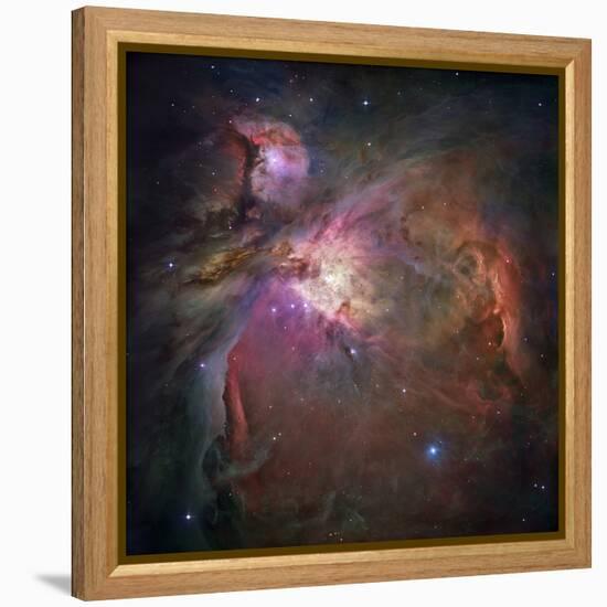 Orion Nebula (M42 And M43)-null-Framed Premier Image Canvas