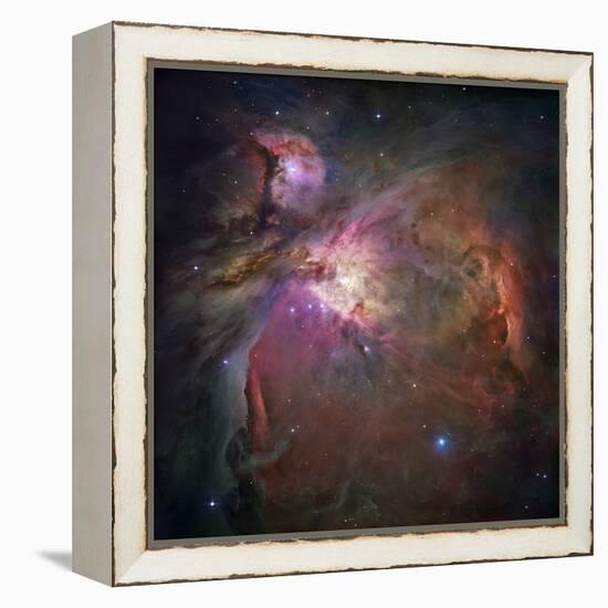 Orion Nebula (M42 And M43)-null-Framed Premier Image Canvas