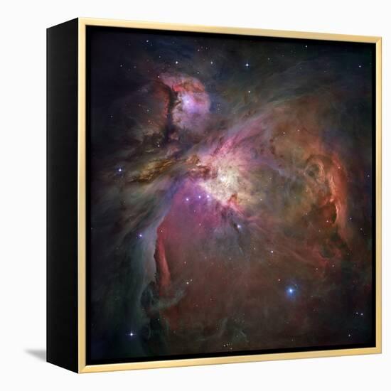 Orion Nebula (M42 And M43)-null-Framed Premier Image Canvas