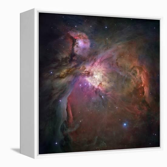 Orion Nebula (M42 And M43)-null-Framed Premier Image Canvas