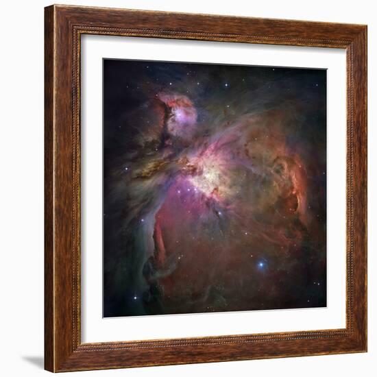 Orion Nebula (M42 And M43)-null-Framed Premium Photographic Print