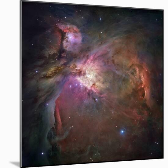 Orion Nebula (M42 And M43)-null-Mounted Premium Photographic Print