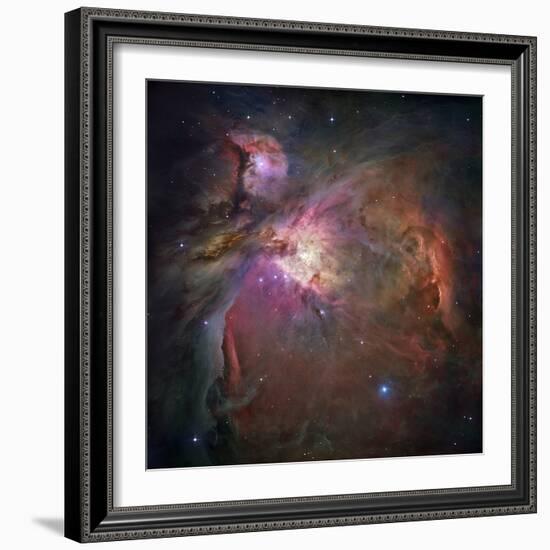 Orion Nebula (M42 And M43)-null-Framed Premium Photographic Print