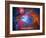 Orion Nebula Text Space Photo Poster Print-null-Framed Premium Giclee Print